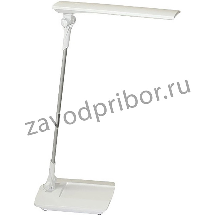 Светильник Трансвит Sirius C16 (SIRIUSC16/WH) настольный на подставке белый/серебристый 7Вт