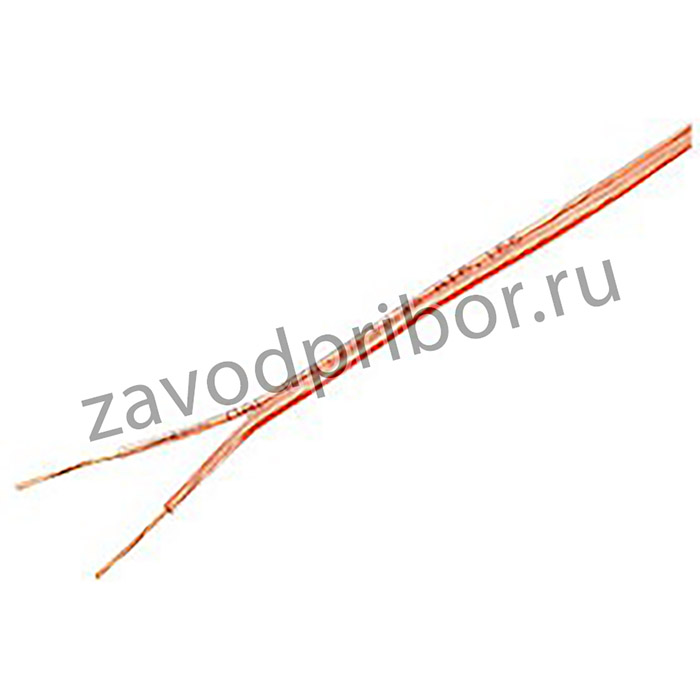 Акустический кабель Cablexpert CC-TC2x0,75-10M, прозрачный, 10 м, бухта