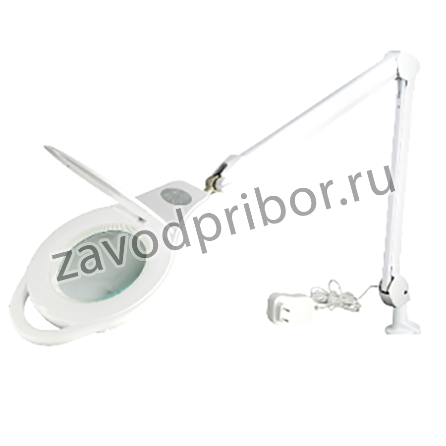 8060LED-2 3D — лампа-лупа со светодиодной подсветкой (теплый/холодный свет)