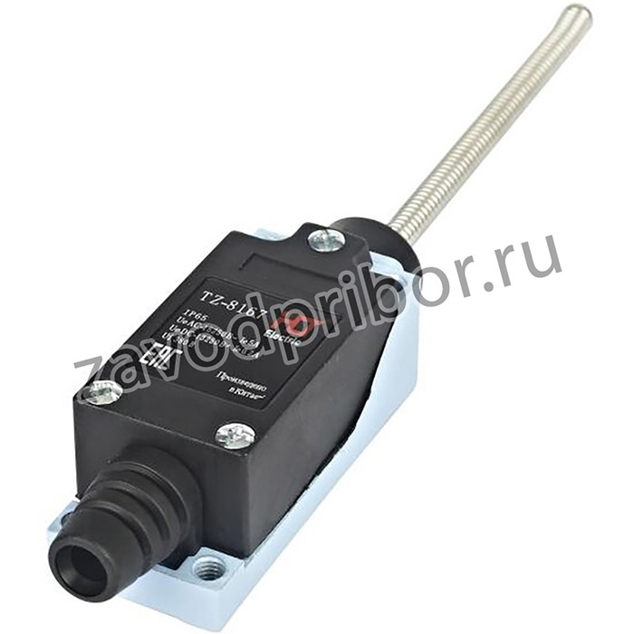 Концевой выключатель TZ-8167 с пружинный стержень 10A 415В IP62 HLT