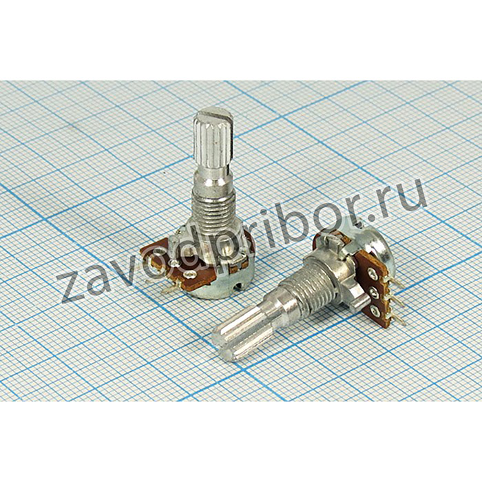 Переменный резистор 50кОм 7221 РПвр 50к\B\13мм\ KC6x20\YRV-12K1\; РПвр 50к\B\13мм\ KC6x20\YRV-12K1\