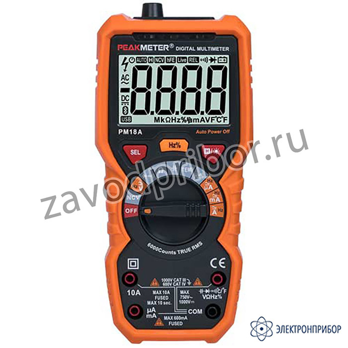 PM18A — мультиметр цифровой (True RMS)