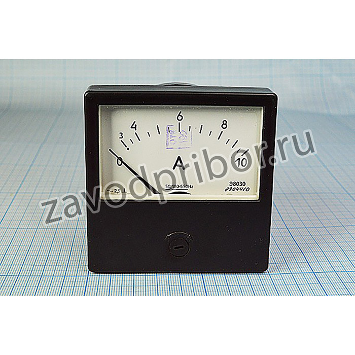 Измерительная головка 10А~, 80x80мм 8354 гол А 80x80\ 5А~\Э8030\2,5\; гол А 80x80\ 10А~\Э8030\2,5\