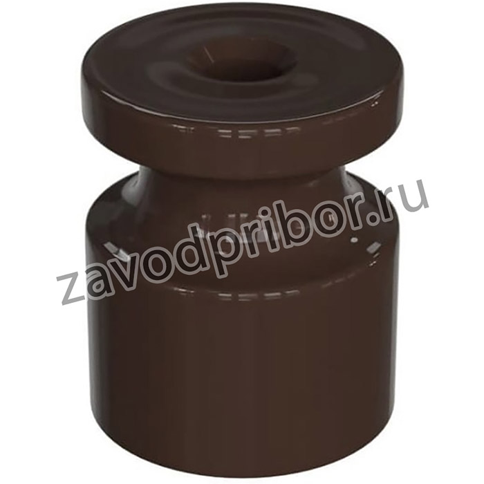 Изолятор универсальный пластиковый, цвет - коричневый GE30025-04