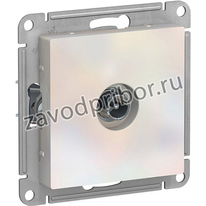Systeme Electric AtlasDesign Жемчуг Розетка TV оконечная 1DB, механизм
