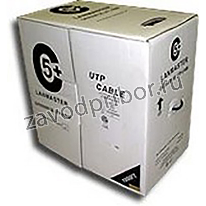 Кабель информационный Lanmaster LAN-5EUTP-WP-OUT кат.5E U/UTP 4X2X24AWG PE внешний 305м черный