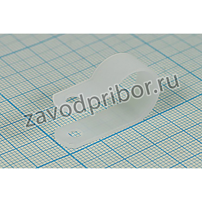 Скоба 15,5\белая\ПВХ\5/8R; скоба 15,5\\бел\ПВХ\5/8R