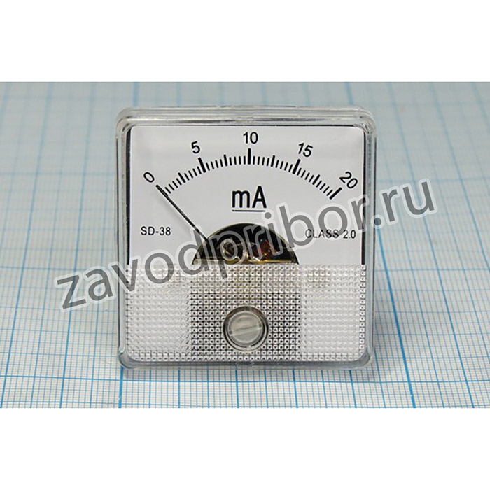 Измерительная головка 10мА, 45x45мм 6279 гол А 45x45\ 10мА\SD38\2,0\; гол А 45x45\ 10мА\SD38\2,0\