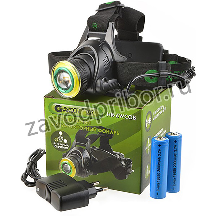 GARIN LUX HR-6WCOB налобный, Фонарь