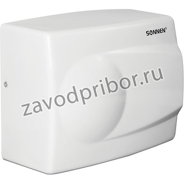 Сушилка для рук SONNEN HD-298, 1500 Вт, металлический корпус, антивандальная, белая, 604193