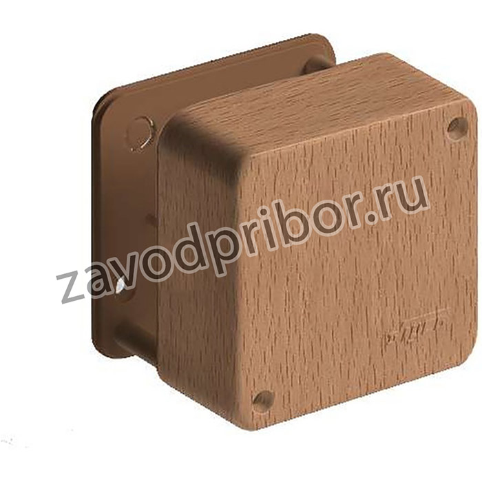 Коробка распределительная ОП 79х79х32мм IP40 бук (светл. основа) Ruvinil 65004-38М