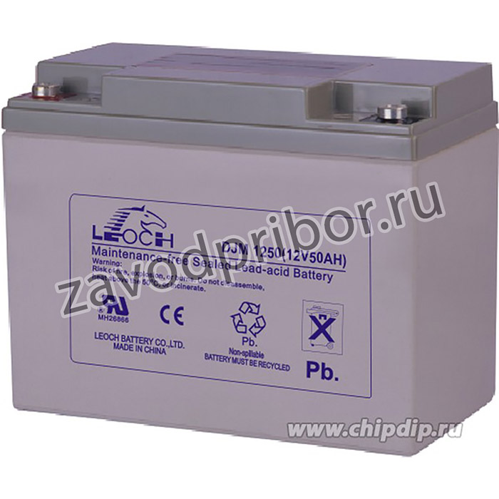 DJM 12-50, аккумулятор свинцовый