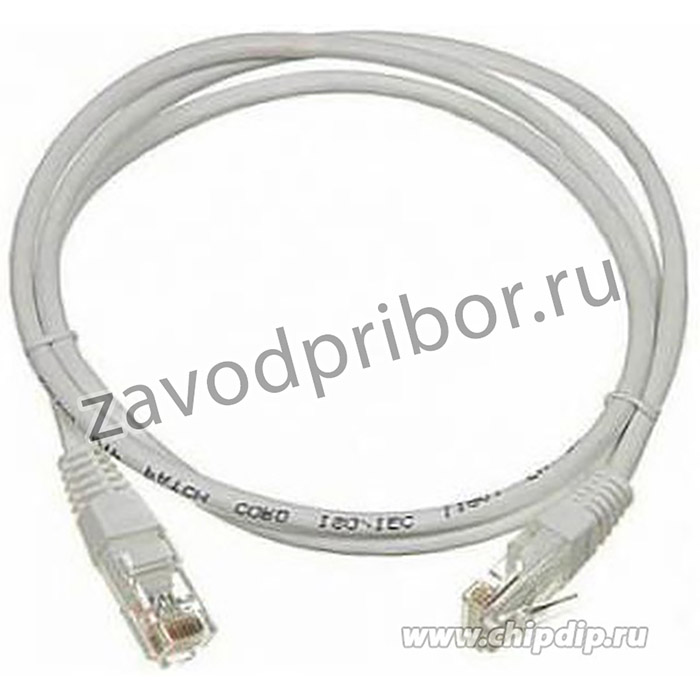 Патч-корд Lanmaster TWT-45-45-2.0/6-GY UTP RJ-45 вил.-вилка RJ-45 кат.6 2м серый ПВХ (уп.:1шт)