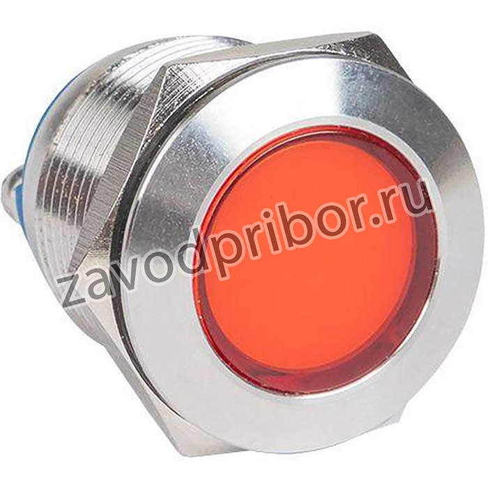 s-pro67-311, Лампа красная сигнальная S-Pro67 19 мм 230В