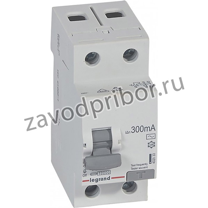 Legrand RX3 УЗО 2P 300мА 40А (AC)
