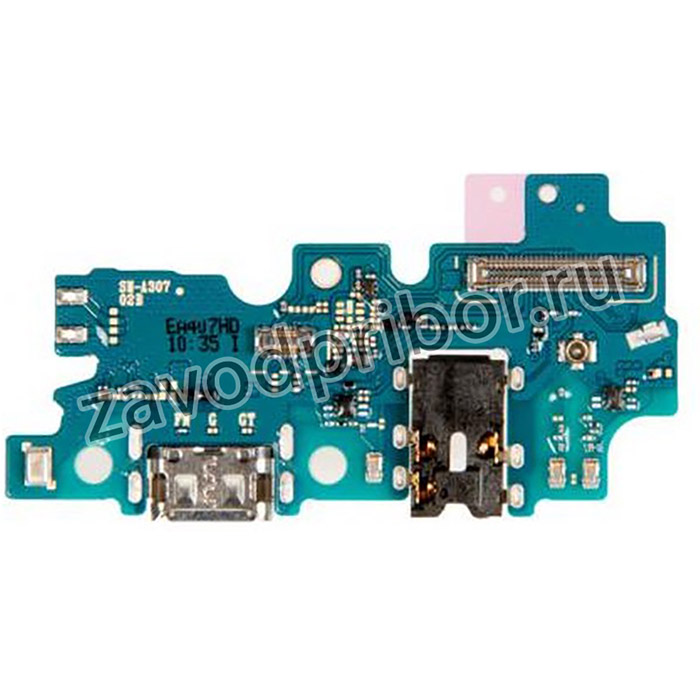 (A307) шлейф с разъемом зарядки для Samsung Galaxy A30s SM-A307F, оригинал (субплата)