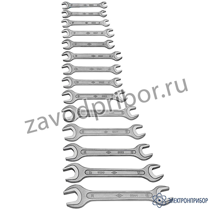 UT-17 — набор гаечных рожковых ключей в сумке-скрутке 6-55мм