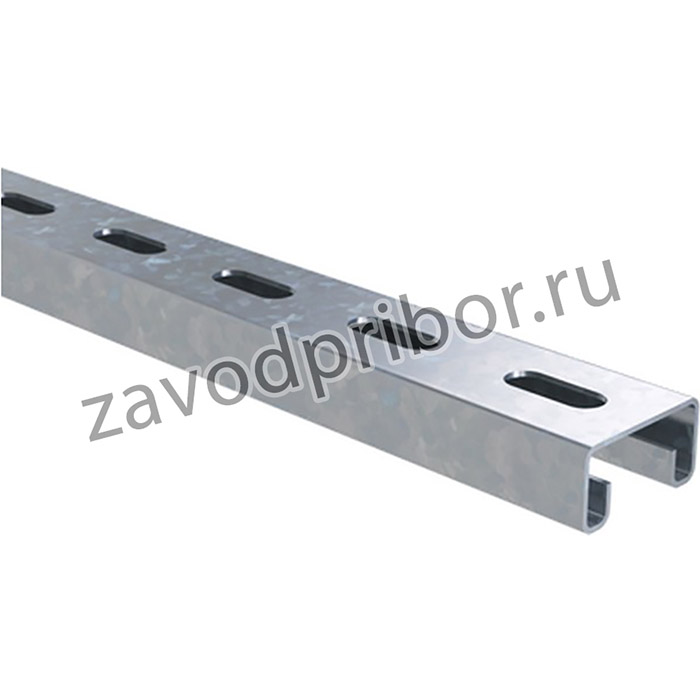 BPL2104ZL, С-образный профиль 41х21, L400, толщина 1,5 мм, цинк-ламельный