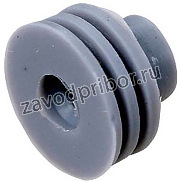 TE-179003 СЕРЫЙ, фиксатор для провода, d внеш. 1мм, d внут.0.8мм