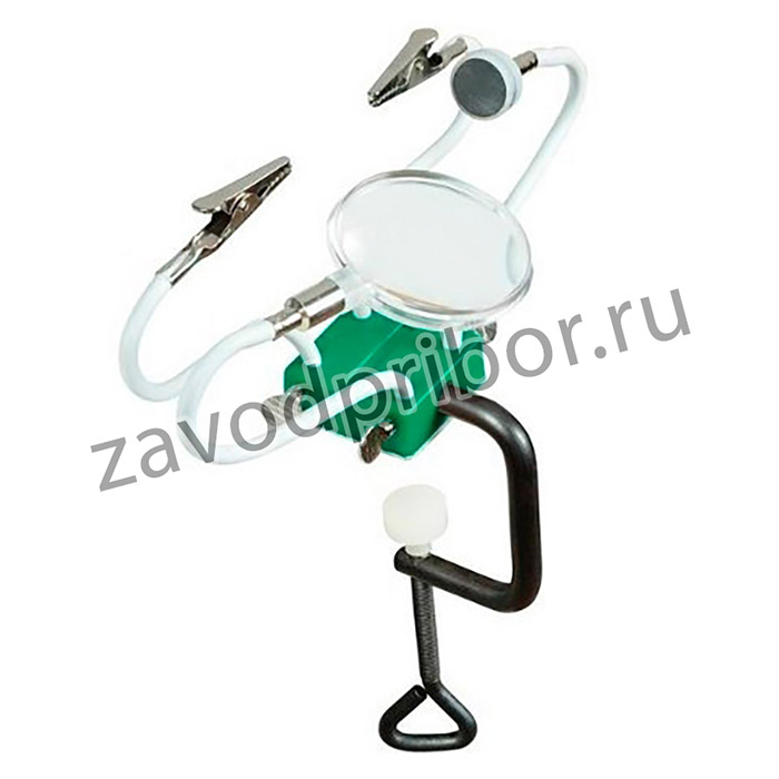 ProsKit SN-394 — зажим настольный вспомогательный третья рука с лупой