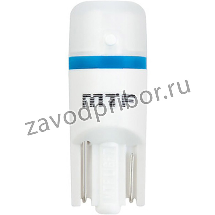 W5W50PT, Лампа светодиодная 12V W5W T10W 2.1х9.5d блистер (2шт.) MTF