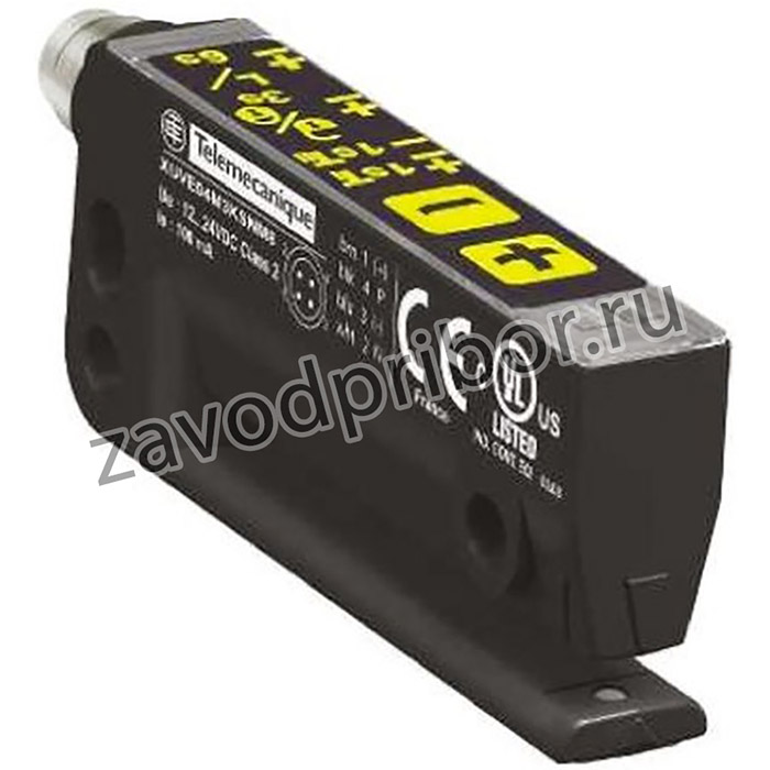 XUVE04M3PSNM8, Through Beam Photoelectric Sensor, Fork Sensor, 3 mm Detection Range