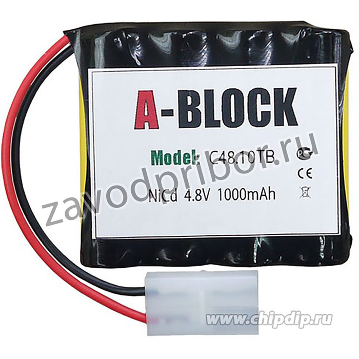 A-BLOCK C48.10TB, Аккумуляторная сборка NiCd 4.8V 1000mAh