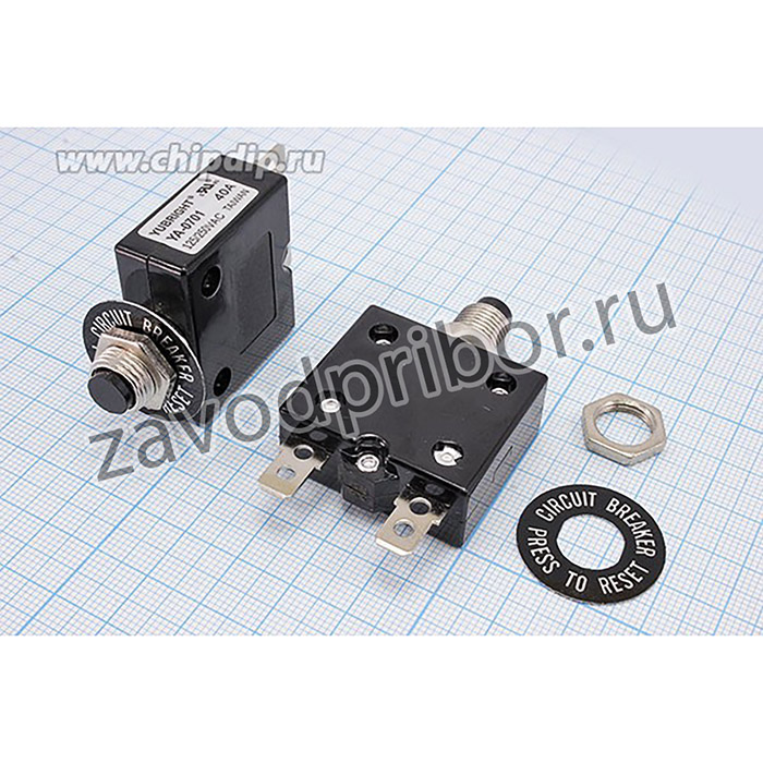 Автомат защиты A-0701,40А,250В, A-0701; пред авт A-0701\40А\250В\\ пл\2T\A-0701\ПКн