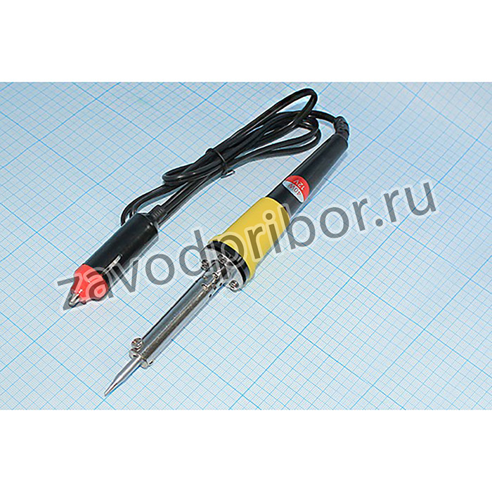 Паяльник с автоприкуривателем 12В, 40Вт, нихром, 12-0184; паяльник\ 12В\ 40Вт\\нихром\12- 0184\автоприкуриват