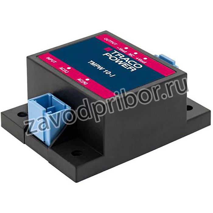 TMPW10-124-J, Преобразователь: AC/DC, Эл.подкл: кабельный соединитель, 4кВ