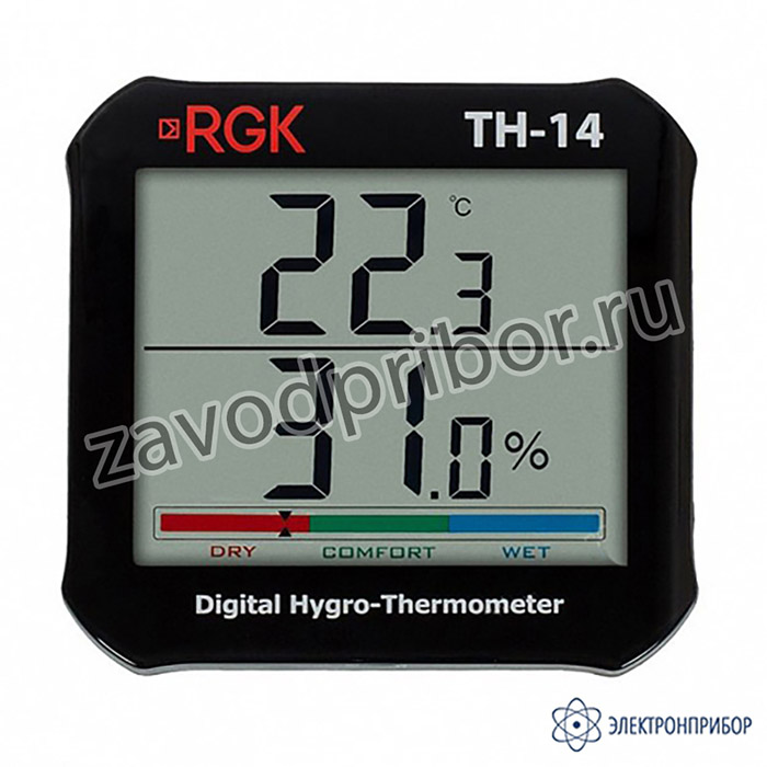 RGK TH-14 — цифровой термогигрометр