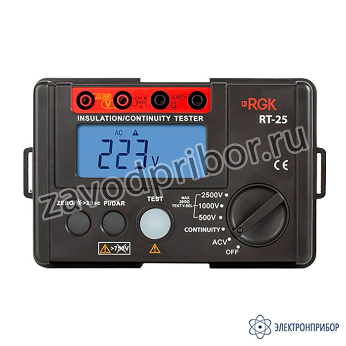 RGK RT-25 — цифровой мегаомметр