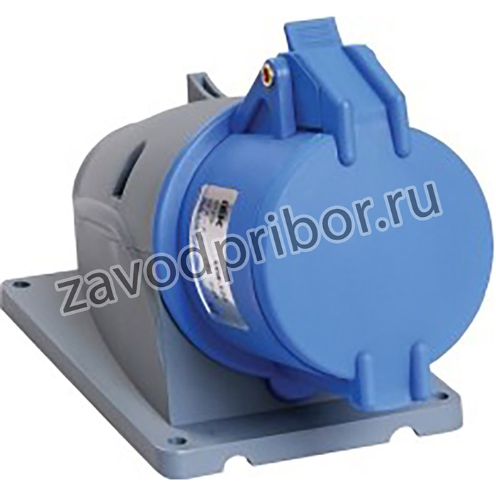 PSN11-032-3, MAGNUM Розетка стац. ССИ-123 32А-6ч 220В 2P+PE IP44 IEK