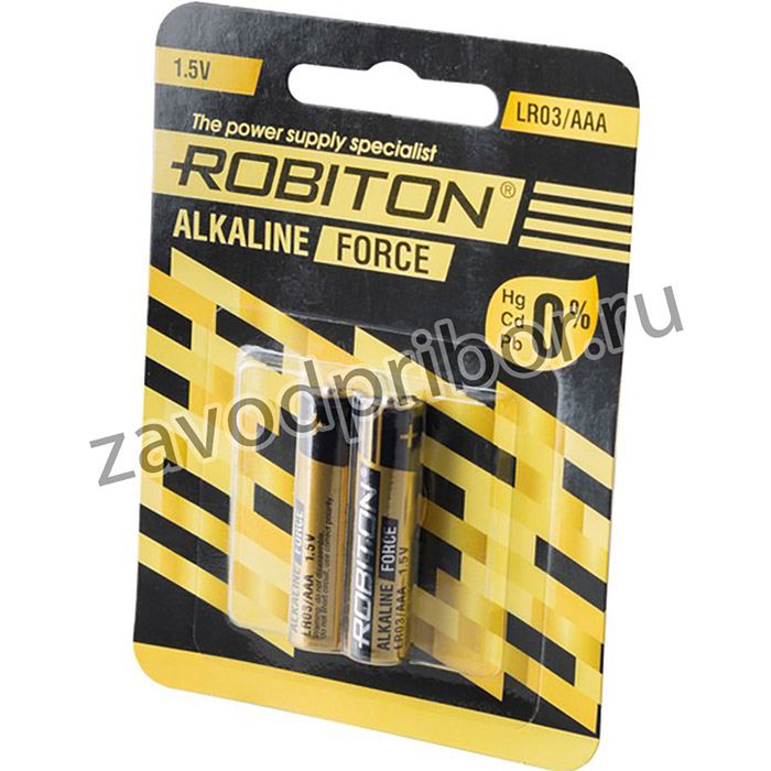 ROBITON FORCE LR03 BL2, Элемент питания