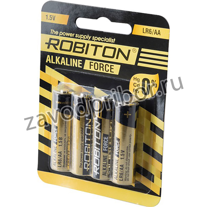 ROBITON FORCE LR6 BL4, Элемент питания