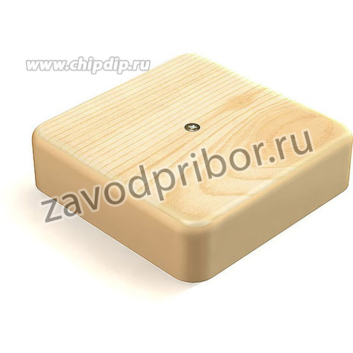 Коробка распределительная наружного монтажа 100х100х29мм СОСНА (42шт)