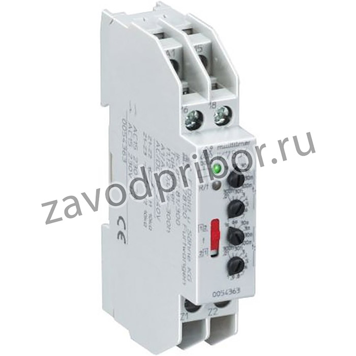 IK7817N.81/200 AC/DC12-240V 0.02s-300h, DIN Rail Multi Function Timer Relay, 12 240V ac/dc, SPDT, 0.03 300 min, 0.06 30 s, 3