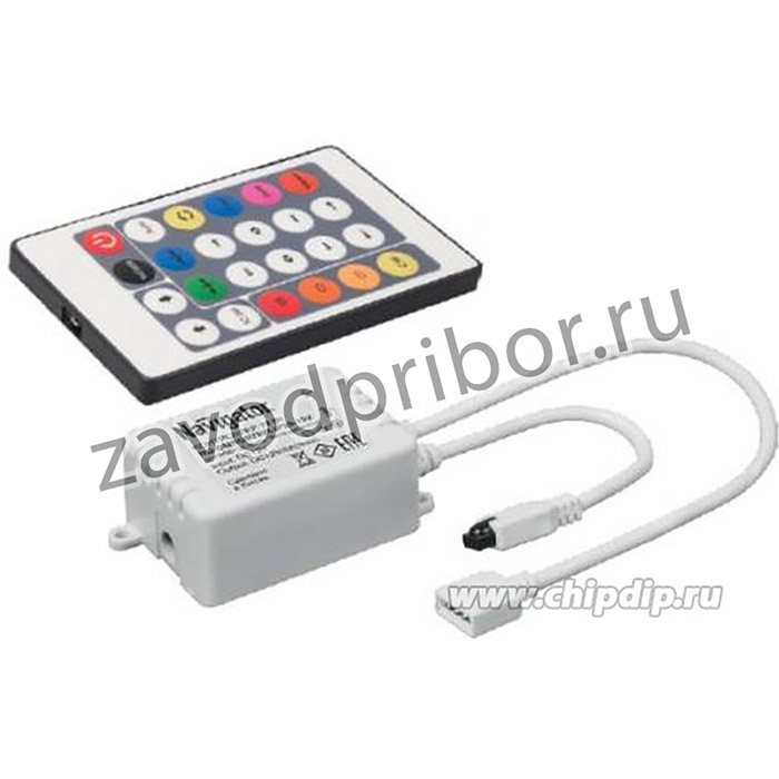 ND-CMRGB72IR-IP20-12V (71364), Контроллер для RGB светодиодной ленты "бегущая волна" с пультом ДУ