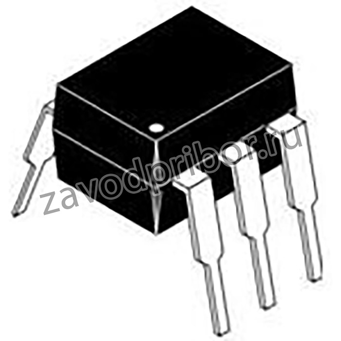 H11L1TVM, Optocoupler Logic-Out Open Collector DC-IN 1-CH 6-Pin PDIP White Bag