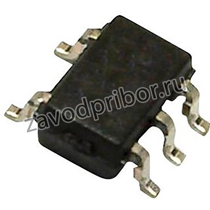 MAX824TEXK+T, Схема контроля микропроцессора, 1В-5.5В питание, выход сброса с активным высоким/низким