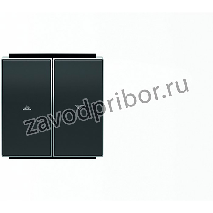 ABB SKY Чёрный бархат Клавиша для мех выключателя жалюзи 8144 и 8144.1