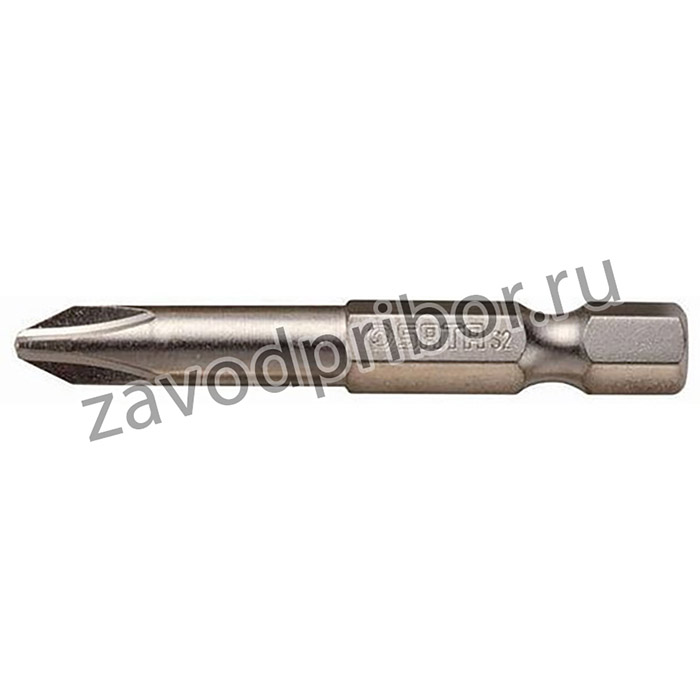 59322, Биты PHILLIPS №1 (50мм.; п/в 1/4", мS2) уп. 5шт. (SATA)