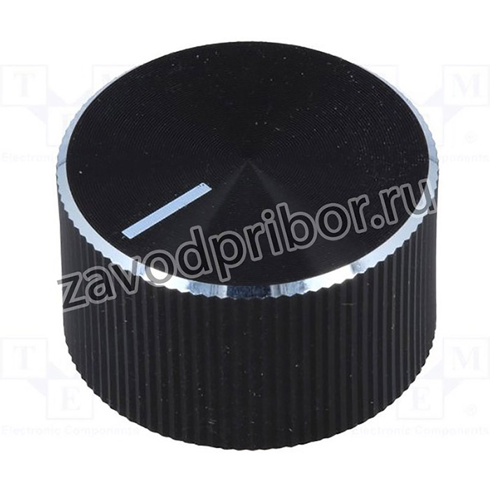 A1422260, Ручка, с указателем, алюминий,пластмасса, dоси: 6мм, d22,8x13мм