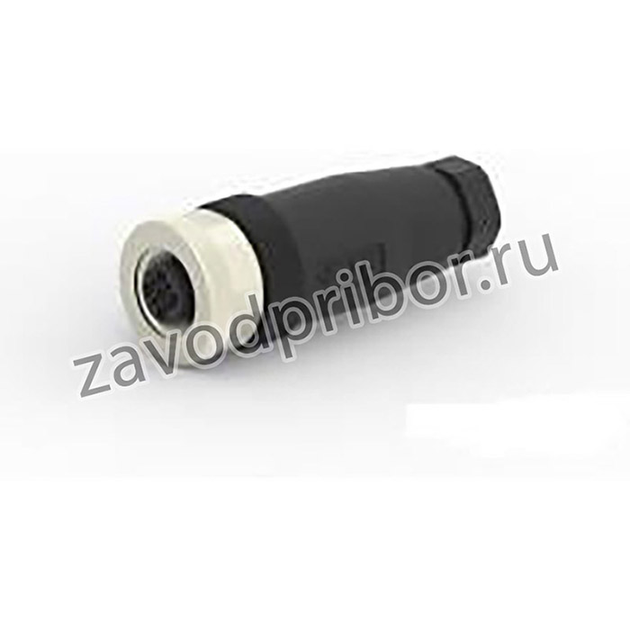 T4110001041-000, Вилка, M12, PIN: 4, "мама", код A-DeviceNet / CANopen, на провод