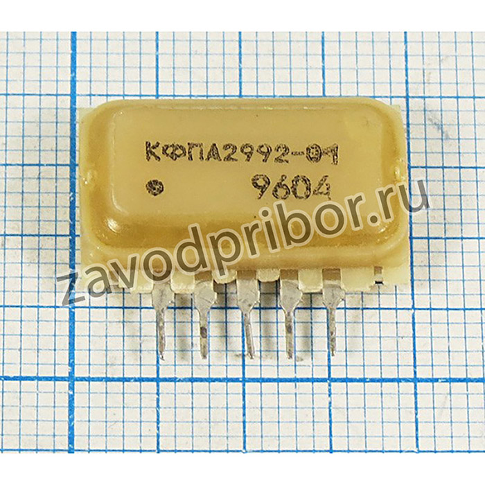 Кварцевый фильтр 38000, Корпус SIP5L ,Выводы 5P ,КФПА2992-01 ,Полосовой