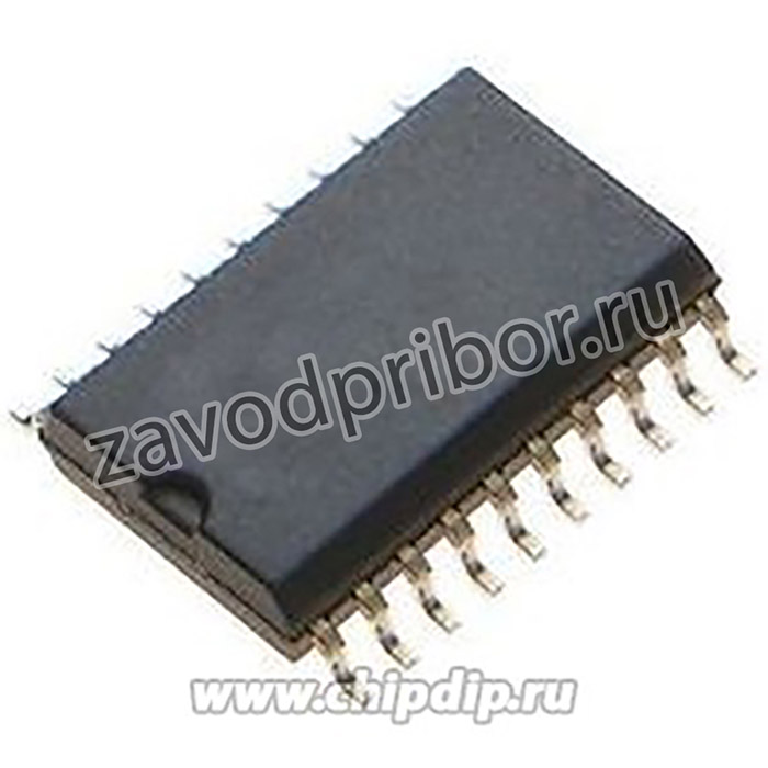 ЭКФ1533АП3, Два четырехканальных формирователя с тремя состояниями на выходе [4321.20-В](=SN74ALS240)