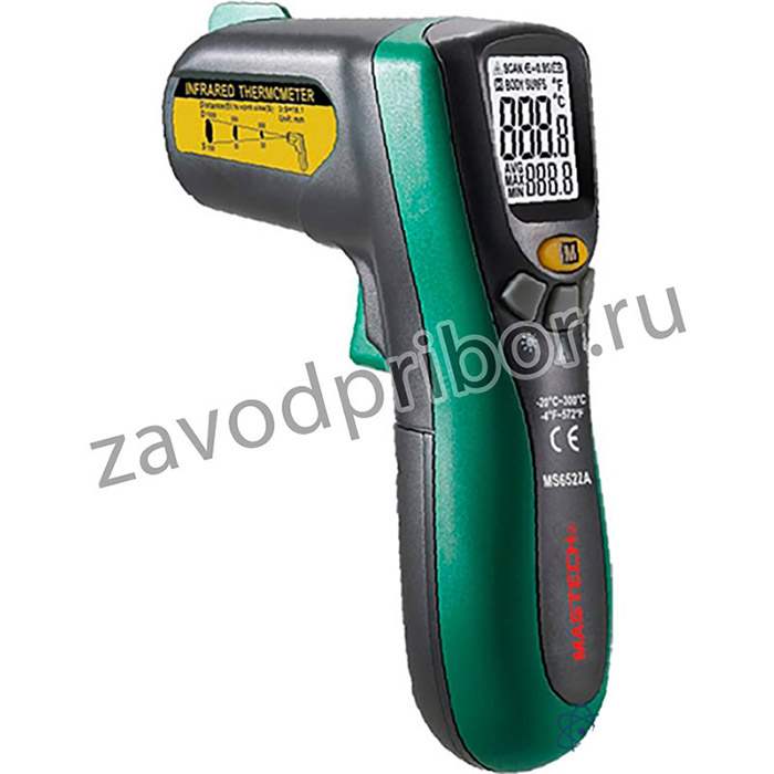 Mastech MS6522A — термометр дистанционный цифровой инфракрасный (пирометр)