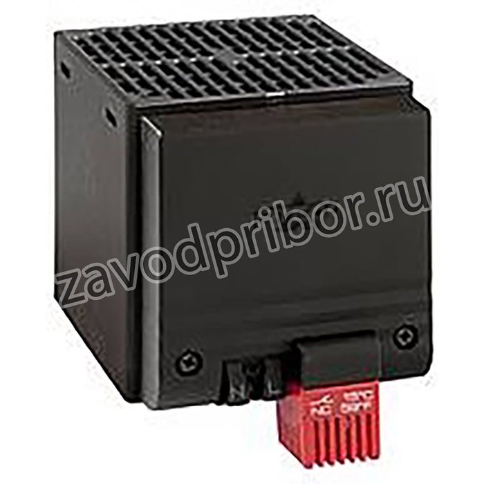 Нагреватель полупроводник. CSF 028, 250Вт, 230VAC, вентилятор 45м3/ч, термостат +5/15°C, крепл. на DIN-рейку.