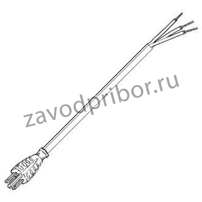 17409 10 B1, Cable Assembly AC Power 2.44m NEMA 5-15P 3 POS M 18AWG