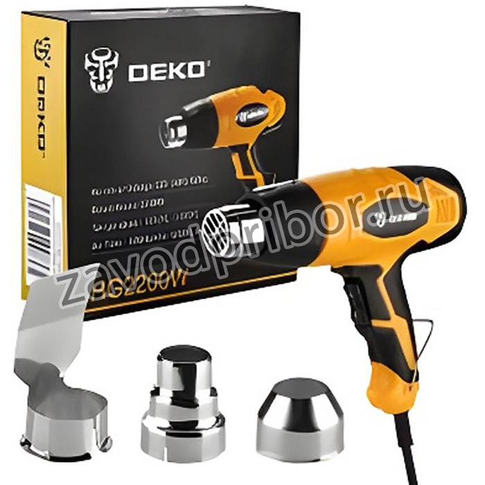 0634200, Фен строительный (термовоздуходувка) DEKO HG2200W